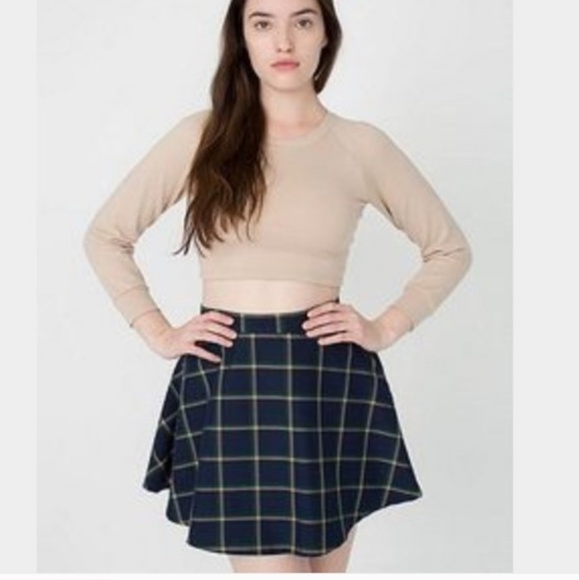 American Apparel Dresses & Skirts - AA plaid mini skirt